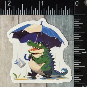 🌀10/$10🌀 Gator Reusable Waterproof Vinyl Sticker Decal